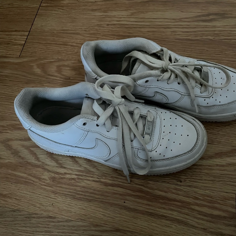 Nike Air Force One White Athletic Sneakers